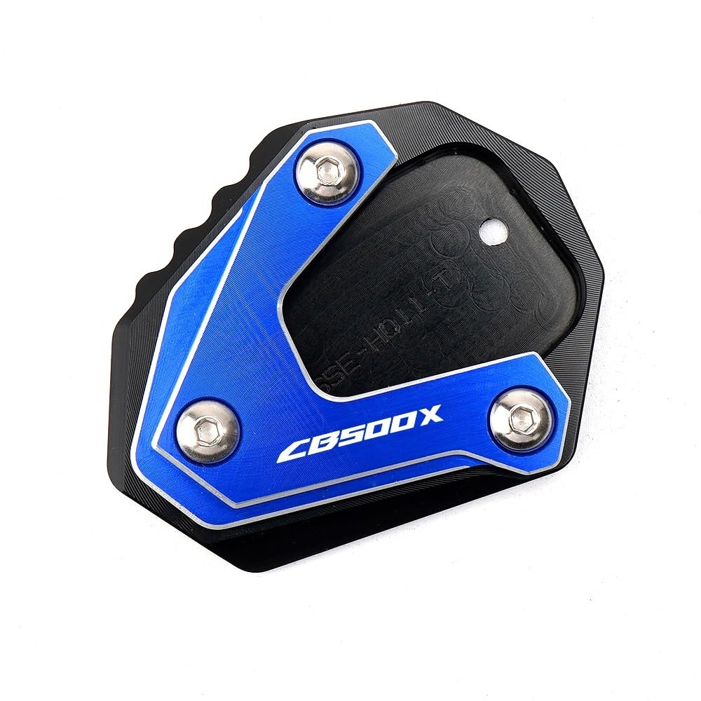 ASDRDDARF Motorrad-Seitenständerpolster Für H&ONDA CB500X CB 500 X CB 500X 2013-2023 2022 2020 Motorrad Zubehör Ständer Fuß Seite Stehen Enlarger Pad Ventil Kappen(4) von ASDRDDARF