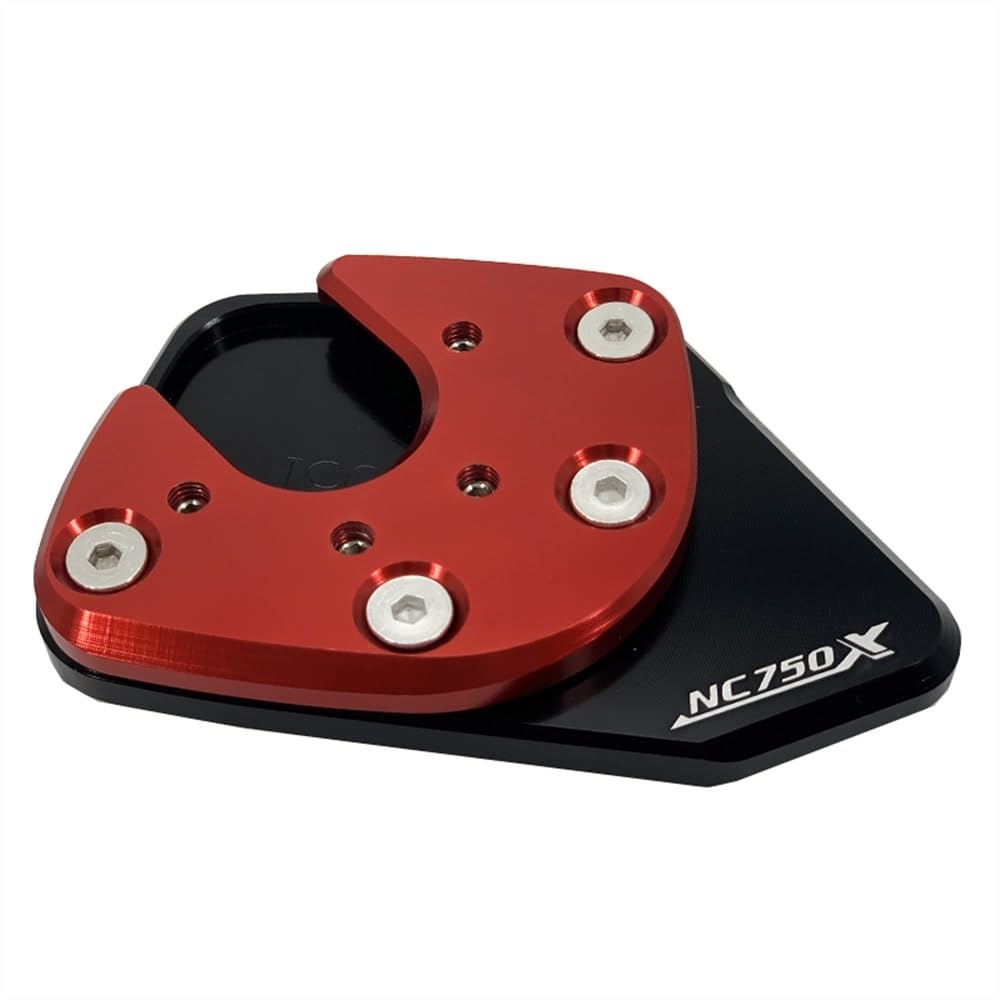 ASDRDDARF Motorrad-Seitenständerpolster Für H&ONDA NC750X NC 750X NC750 X 2017 2018 2019 Motorrad CNC Kickstand Seitenständer Ständer Erweiterung Enlarger Pad(23) von ASDRDDARF