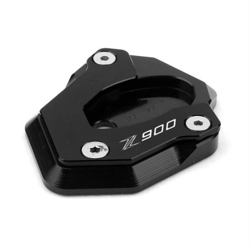 ASDRDDARF Motorrad-Seitenständerpolster Für Ka&wa&saki Z650 Z900 Z900RS Z 650 900 2017 2018 2019 2020 2021 2022 CNC Kickstand Seitenständer Ständer Verlängerung Enlarger Pad(Z900-2) von ASDRDDARF