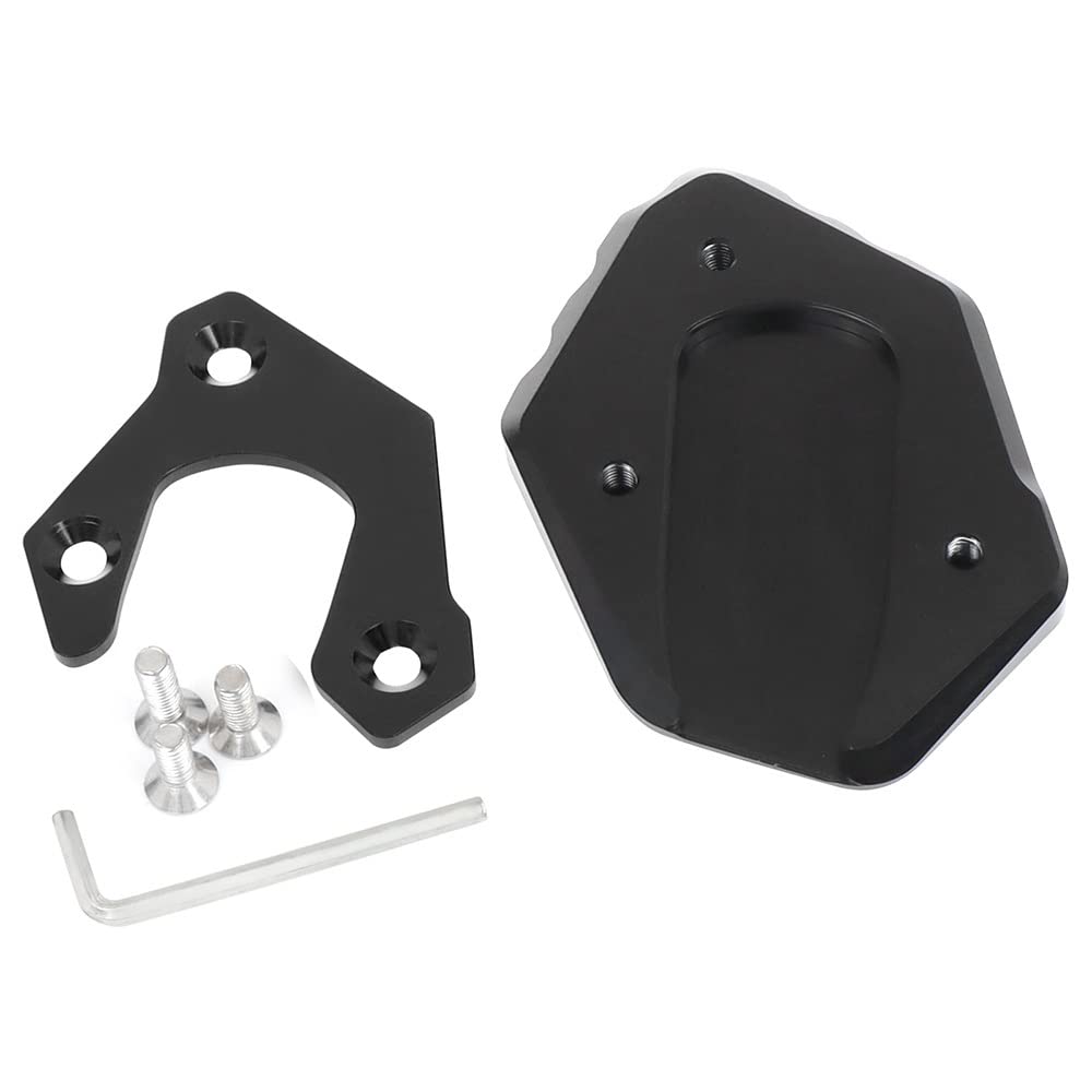 ASDRDDARF Motorrad-Seitenständerpolster Für Y&AMAHA FJR1300 FJR 1300 FJR1300 2001-2019 Motorrad Kickstand Verlängerung Pad Fuß Seite Stehen Vergrößern Unterstützung Platte(18) von ASDRDDARF