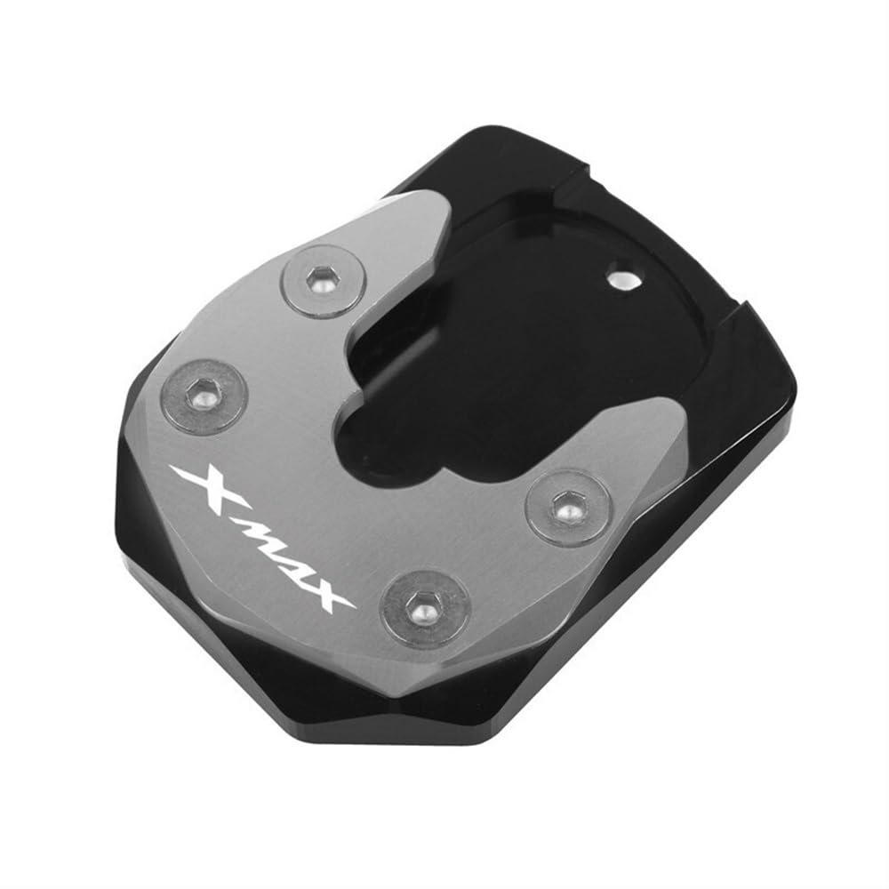 ASDRDDARF Motorrad-Seitenständerpolster Für Y&AMAHA Xmax 125 250 300 X-MAX XMAX300 XMAX250 2017-2022 Motorrad CNC Kickstand Seitenständer Stehen Verlängerung Enlarger Pad(1) von ASDRDDARF