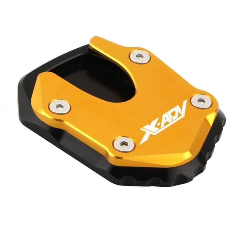 ASDRDDARF Motorrad-Seitenständerpolster Motorrad CNC Kickstand Seite Stehen Verlängerung Pad Enlarger Unterstützung Platte Für H&ONDA X-ADV 750 Xadv750 2021 2022 2023(47) von ASDRDDARF