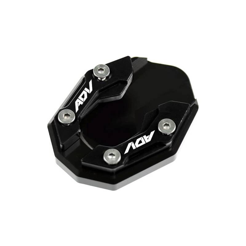 ASDRDDARF Motorrad-Seitenständerpolster Motorradzubehör Für H&ONDA ADV150 ADV350 PCX160 PCX150 ADV PCX 350 160 150 Seitenständer Vergrößerungsplatte Ständerverlängerung(ADV-1) von ASDRDDARF