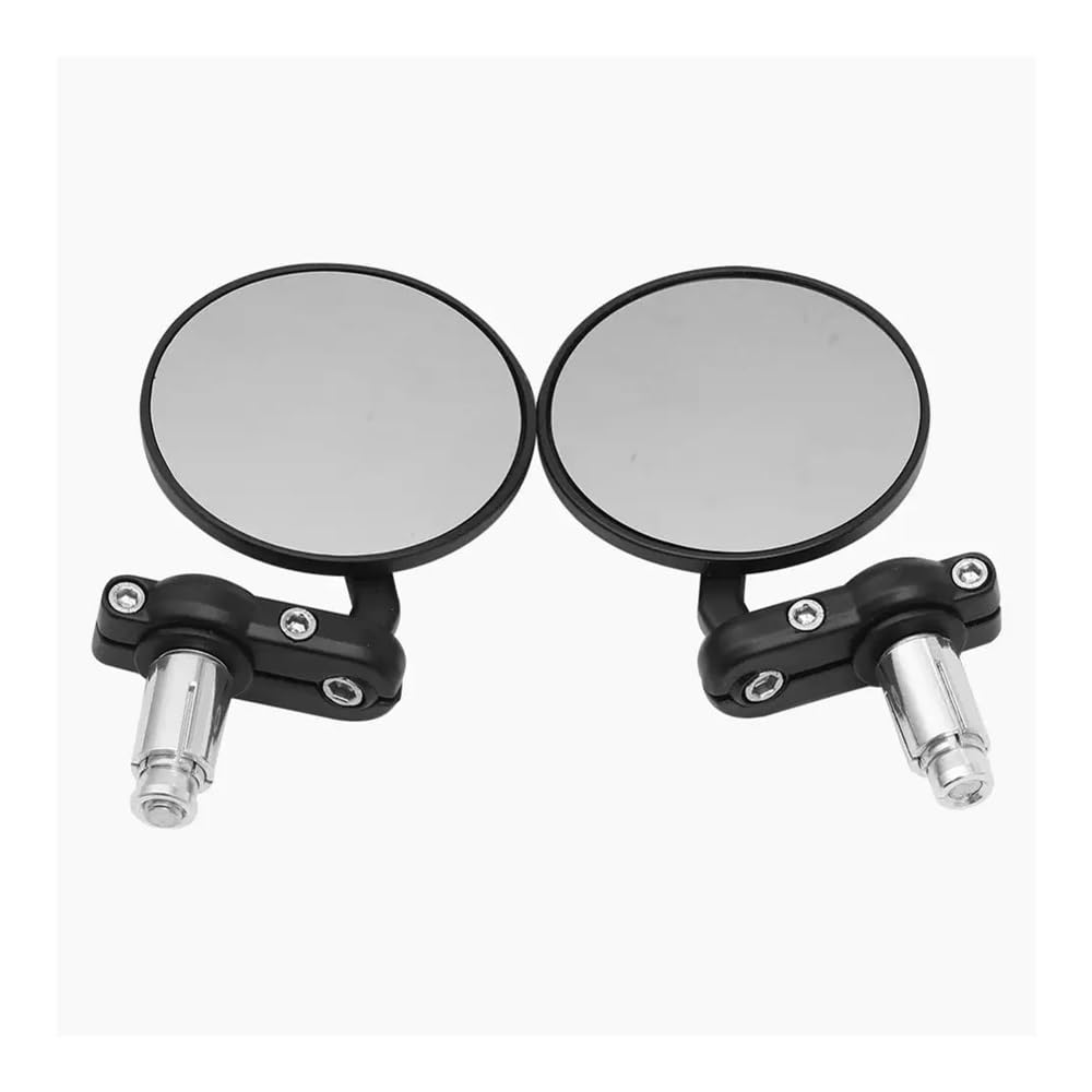 ASDRDDARF Motorrad Spiegel Für Z750R Für ZX10R Für ZX6R 636 Für H2 22mm Motorrad Griff Bar End Spiegel Für Für H2R Für ZZR Für ZX1400 Für ZX10R von ASDRDDARF