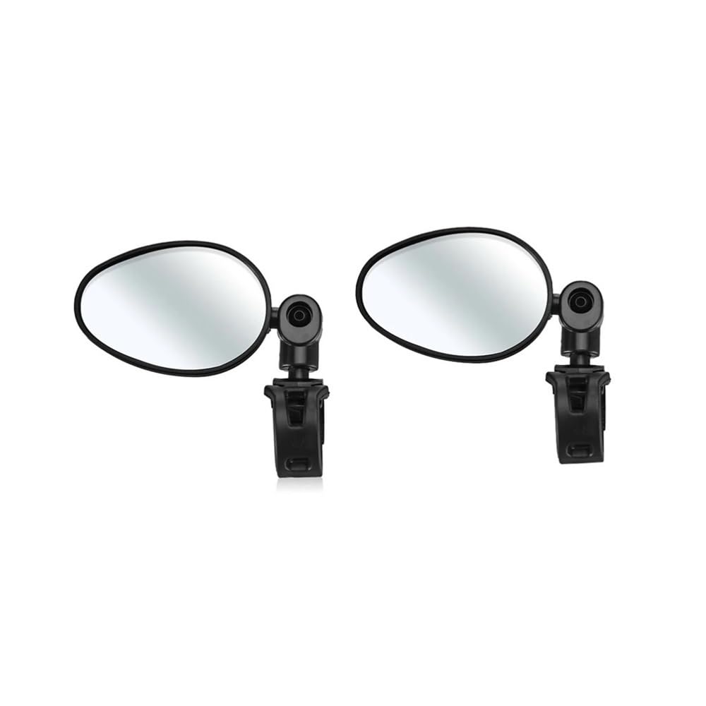 ASDRDDARF Motorrad Spiegel Reflektor Einstellbare Fahrradspiegel Rückspiegel Für Lenker Reflektierende Oval Radfahren Nützliche Motorrad Grip Motorrad von ASDRDDARF