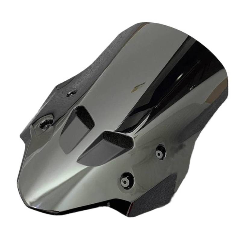 ASDRDDARF Windschutzscheibe Motorrad Für CB 400X Für CB 500X 2018-2024 Windschutzscheibe Windschutz Bildschirm Für CB500X Für CB400X Double Bubble Wind Deflektor Verkleidung(Black) von ASDRDDARF