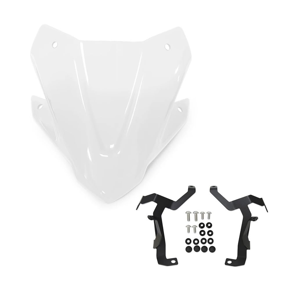 ASDRDDARF Windschutzscheibe Motorrad Für CB750 Für CB 750 Für Hornet 2023 2024 Motorrad Windschutzscheibe Verlängerung Spoiler Deflektor Windschutzscheibe(Transparent) von ASDRDDARF