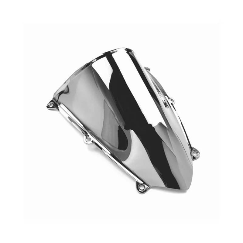 ASDRDDARF Windschutzscheibe Motorrad Für CBR600RR 2007 2008 2009 2010 2011 2012 Motorrad Windschutzscheibe Windschutz Für CBR Für 600RR(Silver) von ASDRDDARF