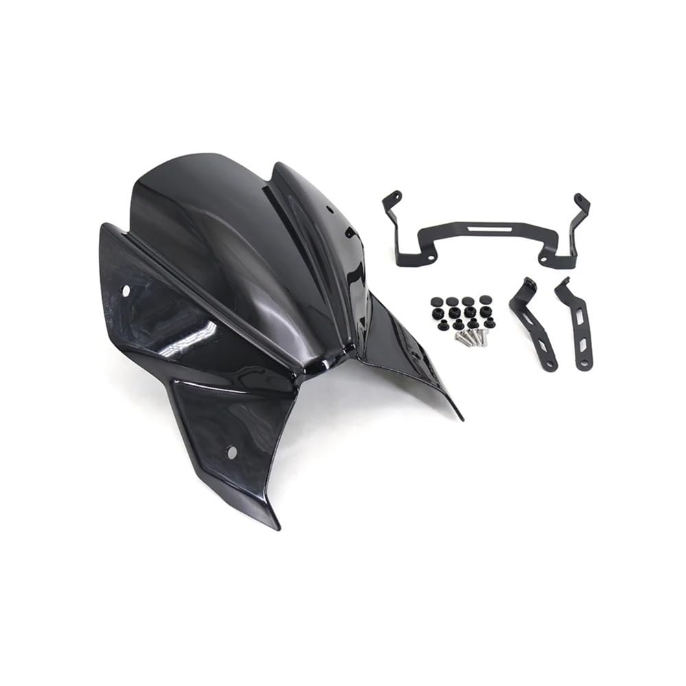 ASDRDDARF Windschutzscheibe Motorrad Für GSXS 1000 Für GSX-S950 Für GSX-S1000 2021 2022 2023 Motorrad Sprot Windschutzscheibe Windschutz Für Suzuki Für GSX-S 950(Black) von ASDRDDARF