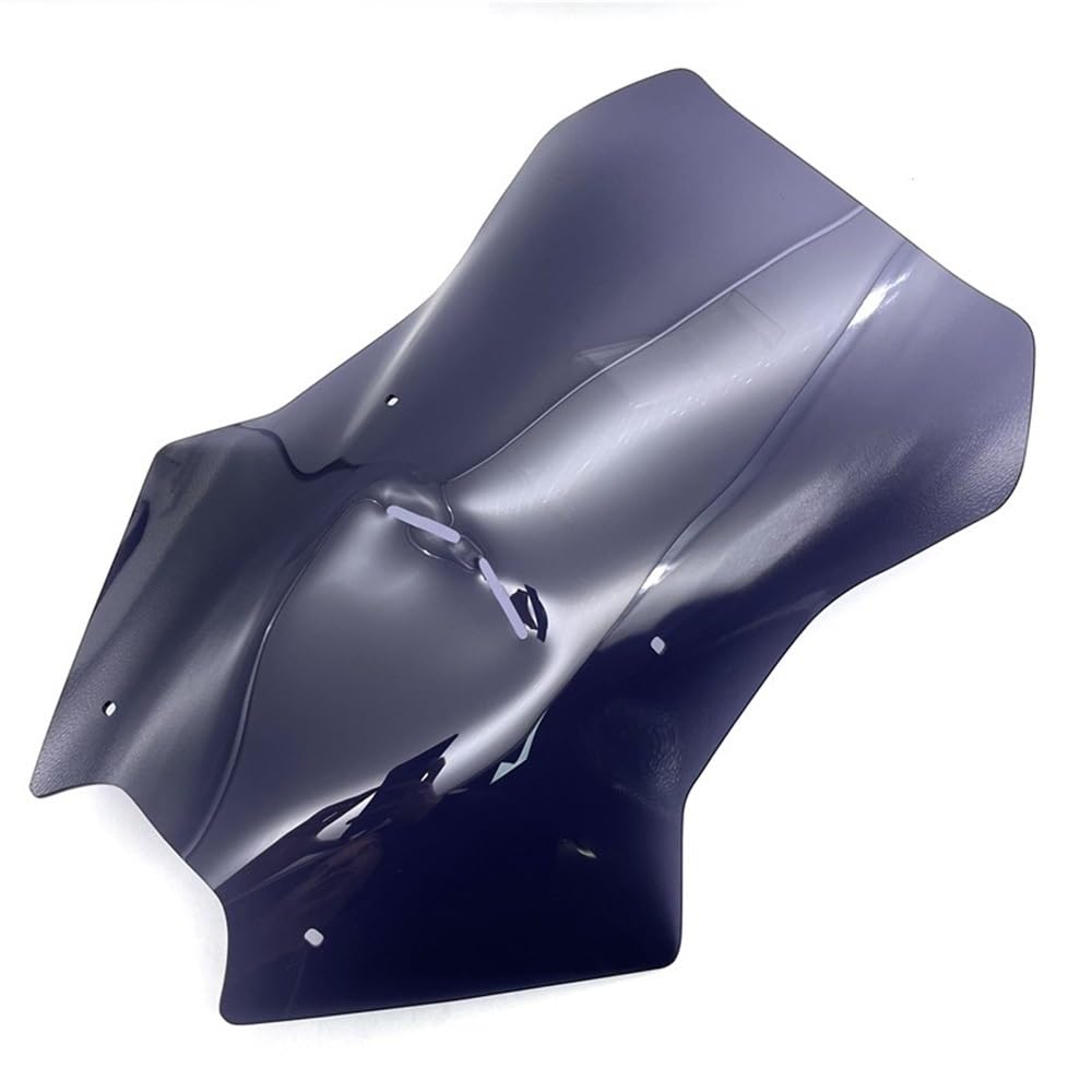 ASDRDDARF Windschutzscheibe Motorrad Für H&ONDA X-ADV 750 XADV 750 XADV750 2020-2024 Motorrad Zubehör Windschutzscheibe Aluminium Wind Schild Deflectore(Smoke) von ASDRDDARF