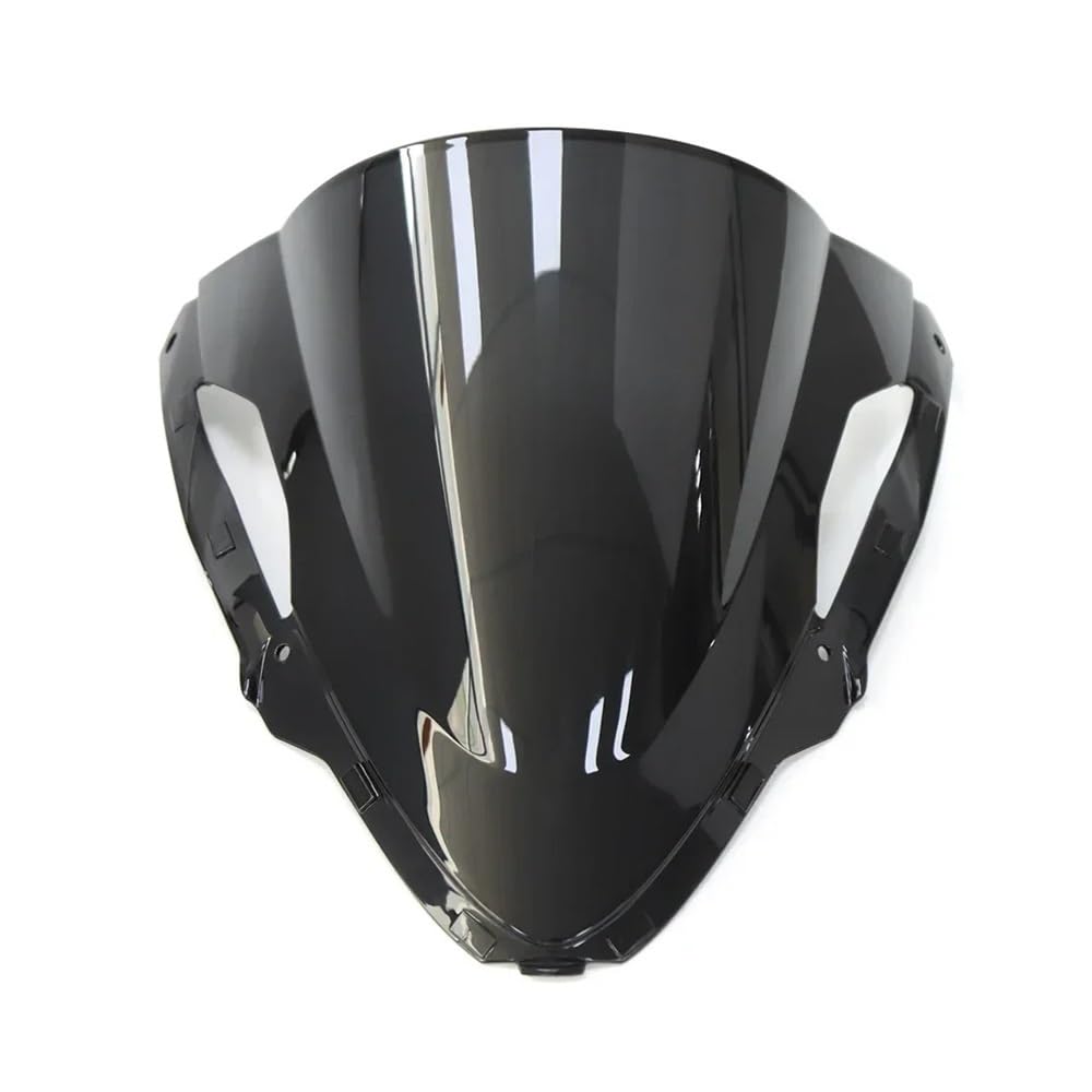 ASDRDDARF Windschutzscheibe Motorrad Für KA&WA&SAKI Für ZX-6R Für ZX Für 6R Für ZX6R 2024 Motorrad Windschutzscheibe Frontscheibe Windschutz Schallwand Windabweiser(Black) von ASDRDDARF