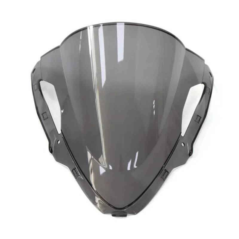 ASDRDDARF Windschutzscheibe Motorrad Für KA&WA&SAKI ZX-6R ZX6R ZX 6R 2024 Motorrad Frontscheibe Windschutz Schallwand Windabweiser(Light Smoke) von ASDRDDARF