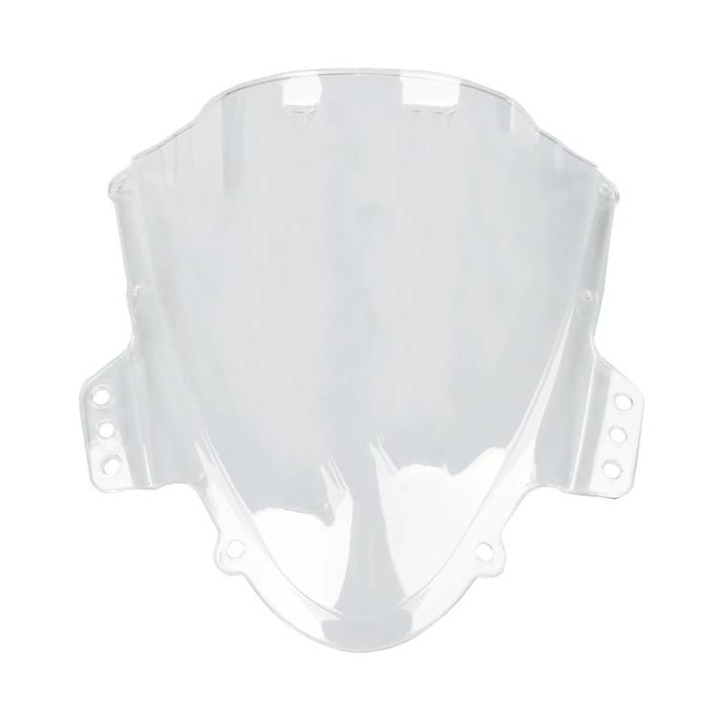 ASDRDDARF Windschutzscheibe Motorrad Für Suzuki GSXR 1000 GSX-R 1000 K5 2005 2006 Double Bubble Motorrad Windschutz Windschutz Schild Bildschirm Windschutz(White) von ASDRDDARF