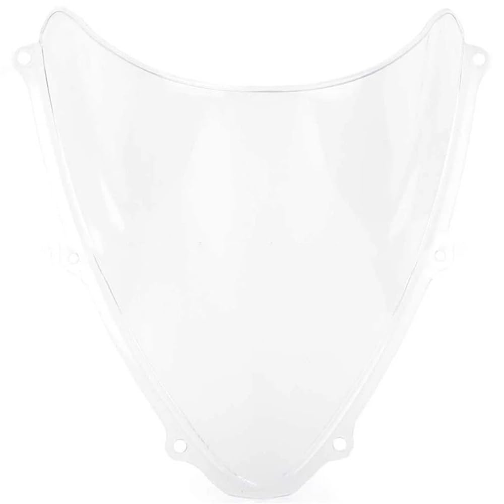 ASDRDDARF Windschutzscheibe Motorrad Für Suzuki GSXR600 GSXR750 K6 K7 2006 2007 Windabweiser Schild Bildschirm Motorrad Windschutzscheibe Visier(Transparent) von ASDRDDARF