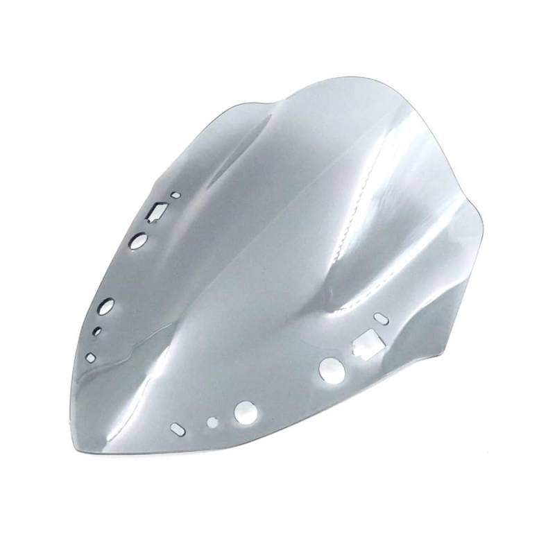 ASDRDDARF Windschutzscheibe Motorrad Für Y&AMAHA Für Xmax 300 Für XMAX300 Motorrad Windschutzscheibe Windschutz Screen Protector Deflektor Für XMAX250 Für X-MAX 300 2017-2022(Light Gray) von ASDRDDARF