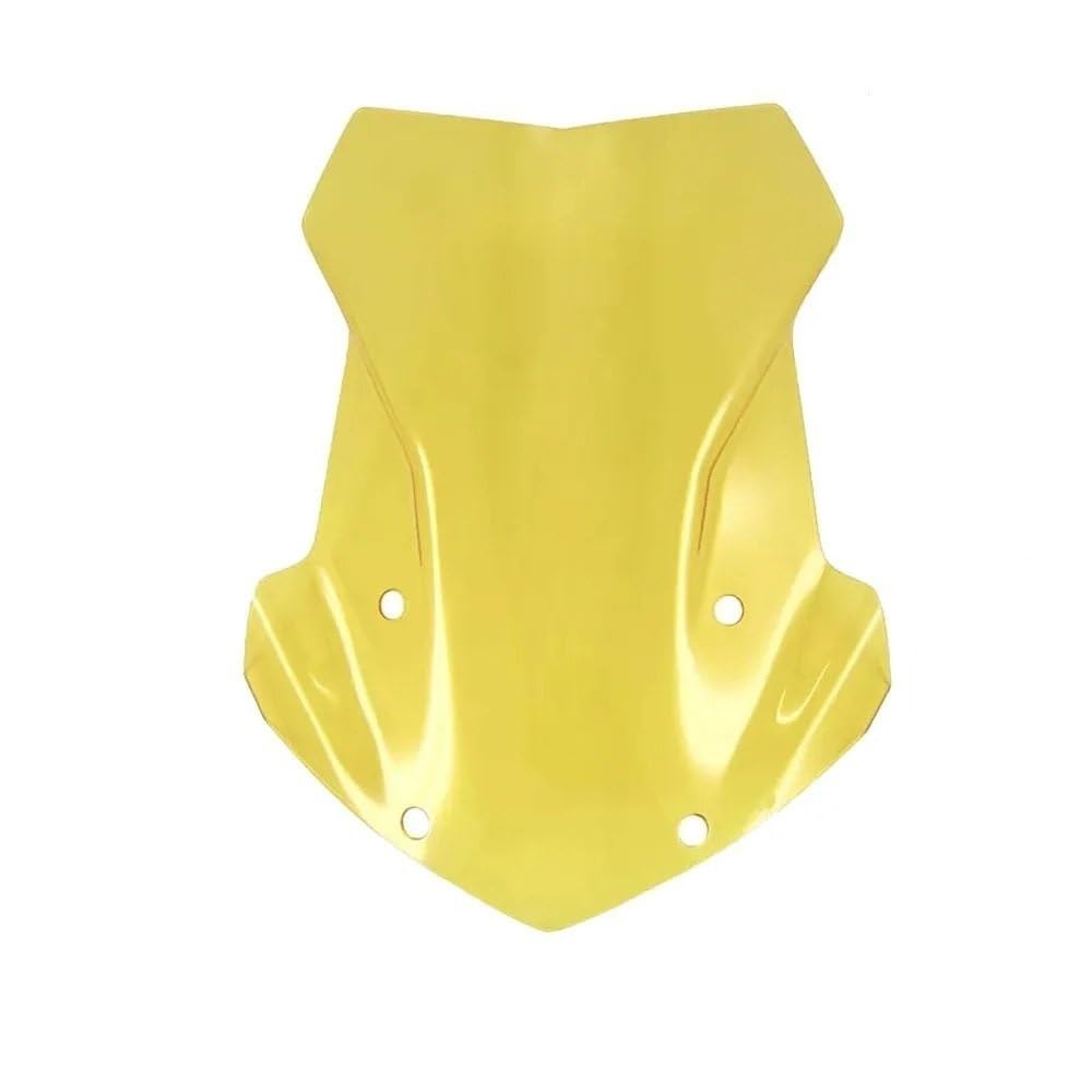 ASDRDDARF Windschutzscheibe Motorrad Motorrad R1200GS R1250GS Windschutzscheibe Windschutz Für B&MW R1200GS LC ADV GS1250 Wind Schild Screen Protector 2014-2023(Yellow 520MM) von ASDRDDARF