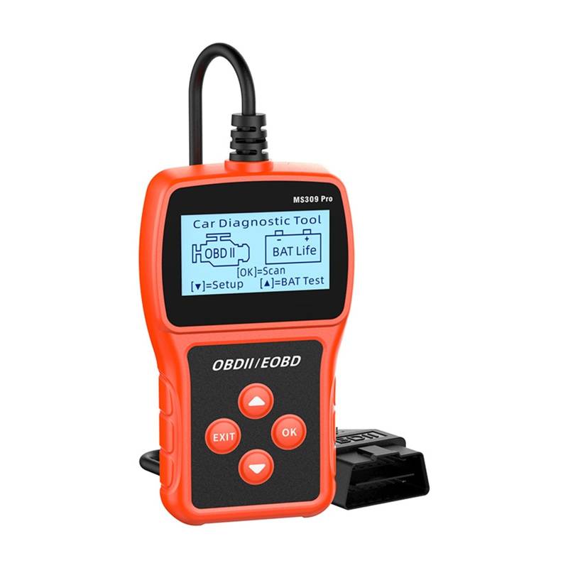 Autoscanner Auto-Fehlerdiagnoseinstrument, Diagnosewerkzeuge for Automotorsysteme, OBD2-Scanner, Live-Datencodeleser, unterstützt mehrere Sprachen von ASHBV