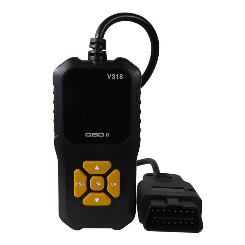 Autoscanner OBD2-Scanner V318, Autodiagnosewerkzeug, Codeleser, Test, Lesen von Fahrzeuginformationen, Zündsystem, Batterietester, Motorprüfung von ASHBV