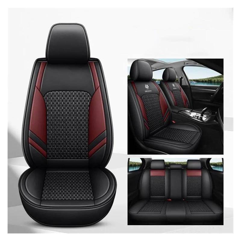 ASHILD Auto Sitzbezüge Für Hummer Für H2 H3 Auto Styling Auto Zubehör Sitzbezüge Für Auto Sitzbezüge Auto Sitzbezug(rot) von ASHILD