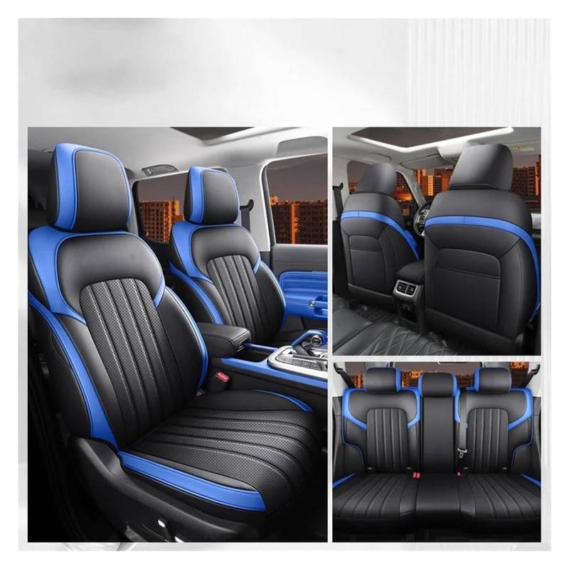 ASHILD Auto Sitzbezüge Für Tank 300 2021-2024 Auto Interior Styling Schutz Sitzbezüge Für Auto Sitzbezüge Custom Auto Sitzbezüge Vollen Satz(Blau) von ASHILD