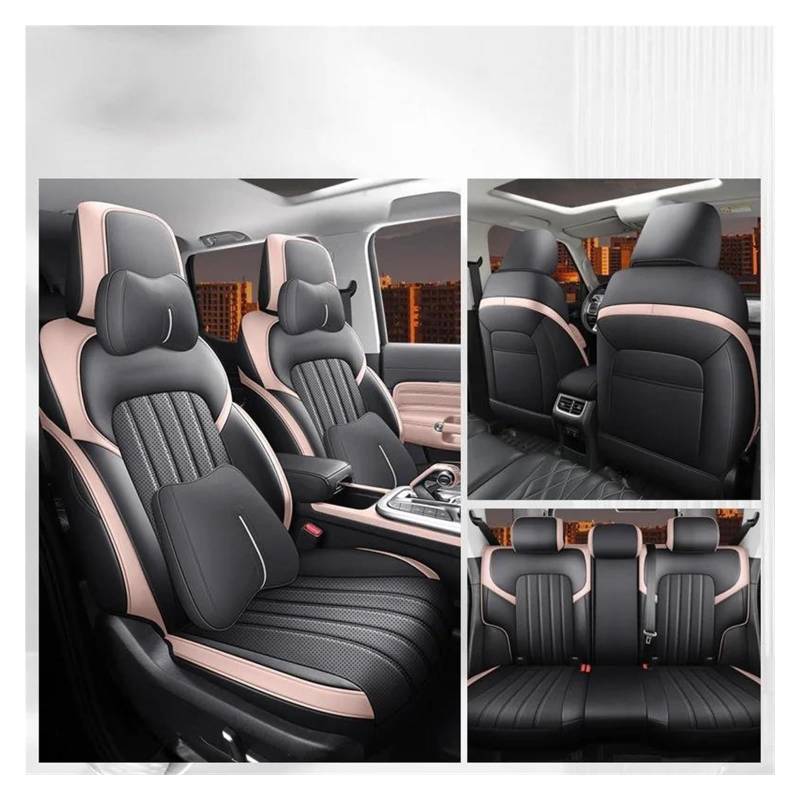 ASHILD Auto Sitzbezüge Für Tank 300 2021-2024 Auto Interior Styling Schutz Sitzbezüge Für Auto Sitzbezüge Custom Auto Sitzbezüge Vollen Satz(Pink A) von ASHILD