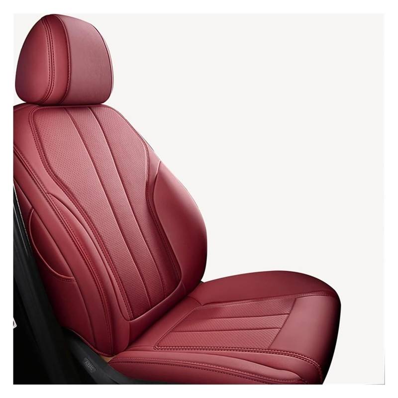 ASHILD Auto Sitzbezüge Für Volvo Xc90 S60 V40 C30 S80 S40 V50 V60 V70 Xc40 V90 Autositz Set Sitzkissenbezug Schutz Autositzbezüge(Deep Red) von ASHILD