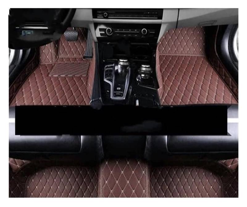 ASHILD Car Fußmatten-Set Für Jaguar Für E-Pace Für EPACE Für E PACE X540 2018-2022 Lederbodenmatte Teppich Teppich Set Innenausstattung Automatte Automatten(LHD 7) von ASHILD