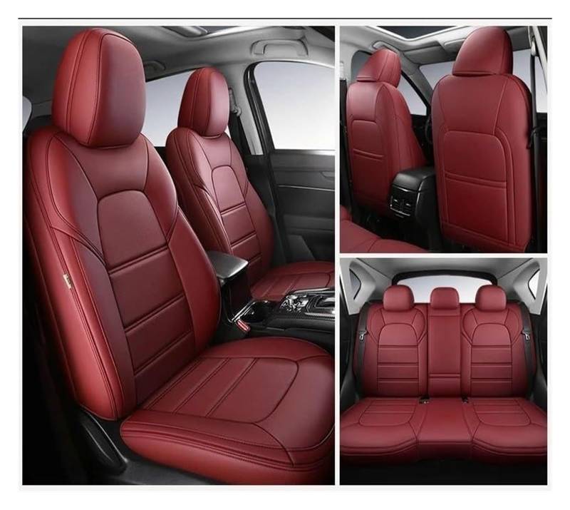 Auto Sitzbezüge Für Kadjar Für Fluence Für Captur Für Talisman Für Keleos Für Scenic Auto Innen Auto Sitzbezüge Custom Auto Sitz Abdeckung(Wine RED) von ASHILD