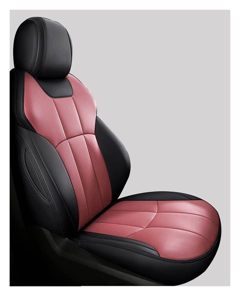 Auto Sitzbezüge Für Mokka Für Meriva A Für Astra J Für Vivaro Custom Set Autositzbezüge Sitz Auto Ensemble Kissen Schutzhülle(Black Pink,Standard Edition) von ASHILD