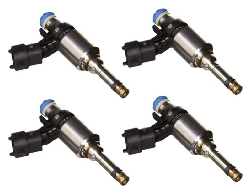 Einspritzdüsen Petrol Für Hyundai Für Veloster 1,6 L Turbo Auto Zubehör Kraftstoff Injektor 4Pcs 353102B120 Auto Kraftstoff Injektoren Düse 35310-2B120 von ASHILD