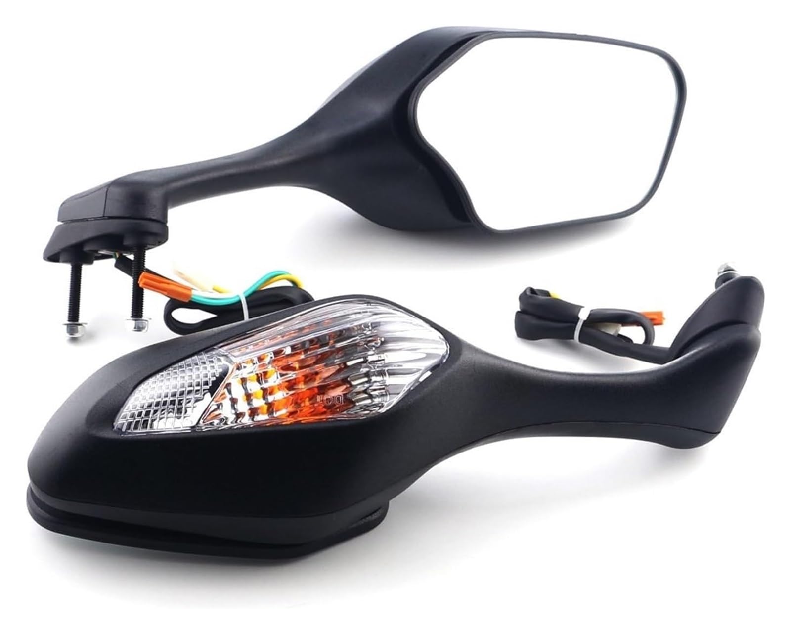 Motorbike Mirrors Side Für CBR1000RR 2008-2016 Für VFR1200 2010-2012 Motorrad-Rückspiegel Mit Blinkern Licht Rückspiegel von ASHILD