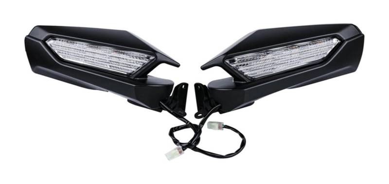 Motorbike Mirrors Side Für Goldwing GL1800 Motorrad-Rückspiegel, Blinker, Klare Linse, Rückspiegel 2018 2019 2020 2021 2022 2023(B) von ASHILD