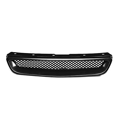 Nierengitter ABS Schwarz Auto Frontstoßstange Haube Grill Grill Abdeckung Trim Für C&ivic EK CX DX EX HX LX Typ R 1996-1998 von ASHILD