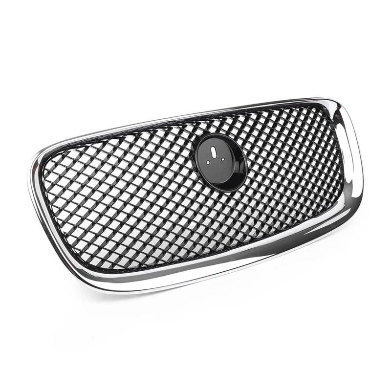 Nierengitter Für J&aguar XF XFR X250 2012-2015 Autozubehör Frontstoßstange Oberer Grill Gitter Mit Logo von ASHILD