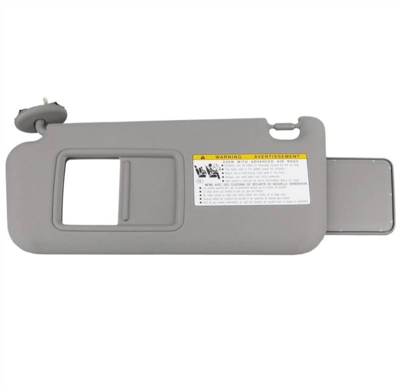 ASIUIMGHG [Replacement] for ABS Linke Fahrerseite Sonnenblende 74320-42501-B2 Passend for Toyota for RAV4 2006 2007 2008 2009 Grau von ASIUIMGHG