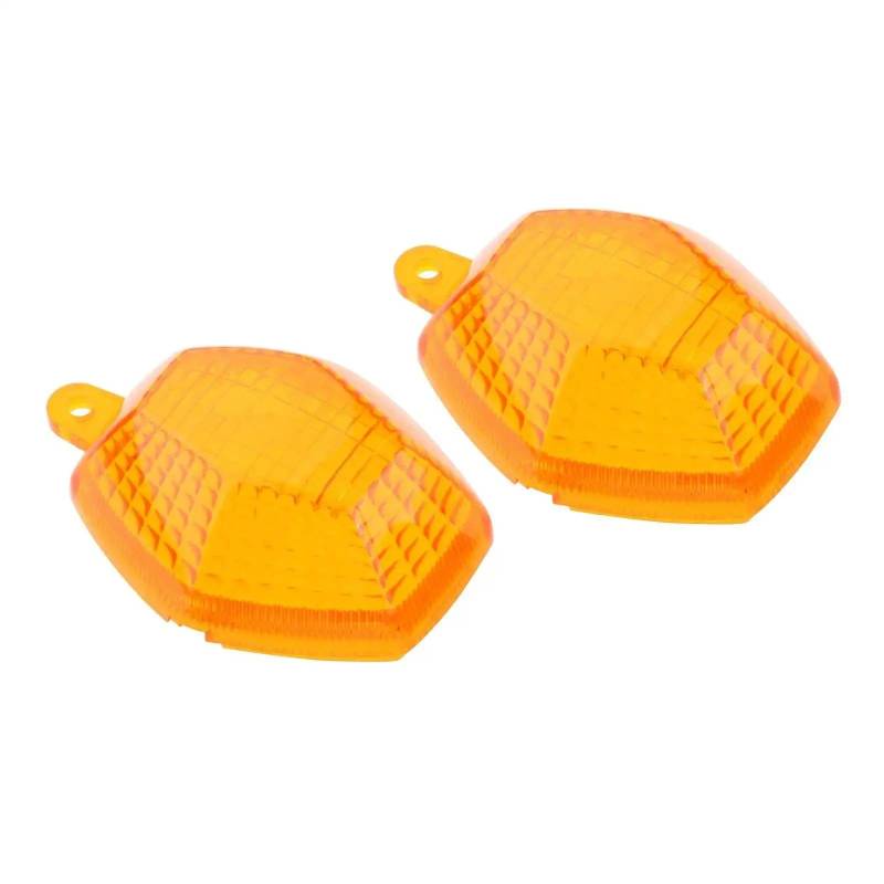 Blinkerglas Motorradteile Verkleidungen Karosseriearbeiten Blinkerleuchtenabdeckung Kompatibel mit DL 650 V-Strom 2004-2011(Yellow) von ASJFGTEH