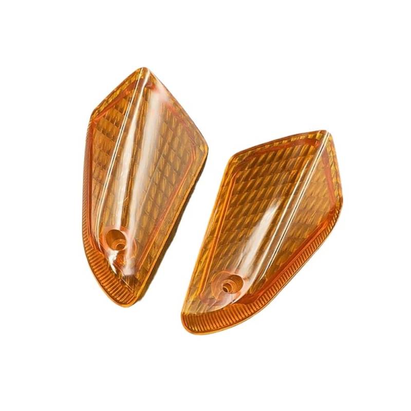 Frontblinker-Lichtlinse, kompatibel mit ZZ-R 250 1990-2007 ZX-10 1988-1990 Motorradzubehör Lampenabdeckung ZZR ZZR250 ZX10(Rear) von ASJFGTEH