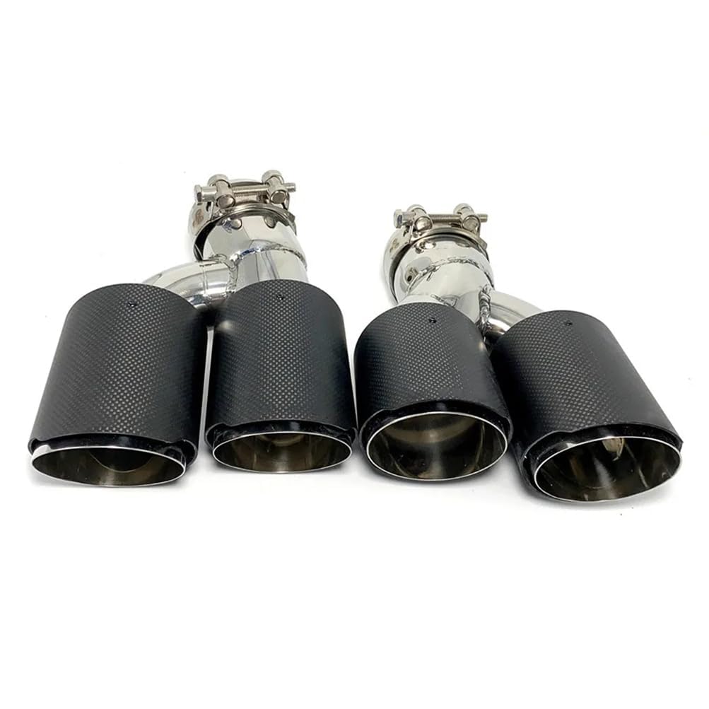 Universelle Auto Auspuffendrohr für BMW 5 Series 525i 528i 530i G30 G38, Auto Auspuffrohr Spitze Edelstahl Endrohr Fahrzeug Spitze Abgassystem Modellieren Zubehör von ASKKLP