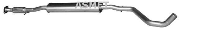 ASMET Mittelschalldämpfer FIAT 16.087 51788194 MSD von ASMET