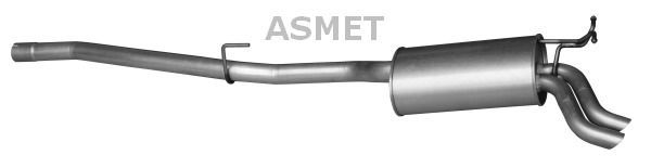 Endschalldämpfer ASMET 01.075 von ASMET