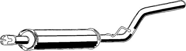 Mittelschalldämpfer ASMET 03.095 von ASMET