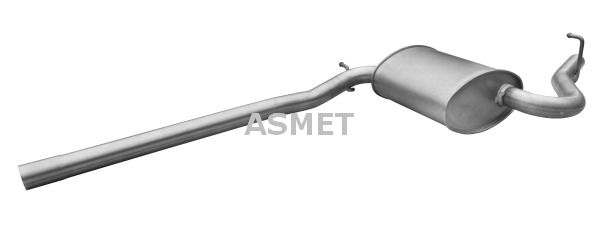 Mittelschalldämpfer Vorschalldämpfer ASMET 06.020 von ASMET