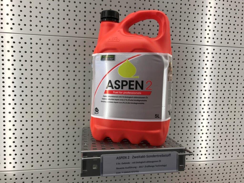 Alkylatbenzin 2-Takt fertig gemischt - 5 Liter von ASPEN 2