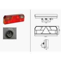Heckleuchte ASPÖCK A25-5400-507 Rechts von Aspock