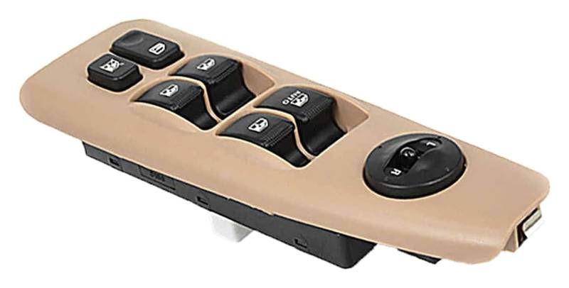 Auto Elektrische Fensterschalter Für Kia Für Spectra Für Cerato 14-pins 2004-2009 OE 93570-2F200 935702F200 Elektrische Fensterheber Schalter(Beige) von ATACDVDYEU
