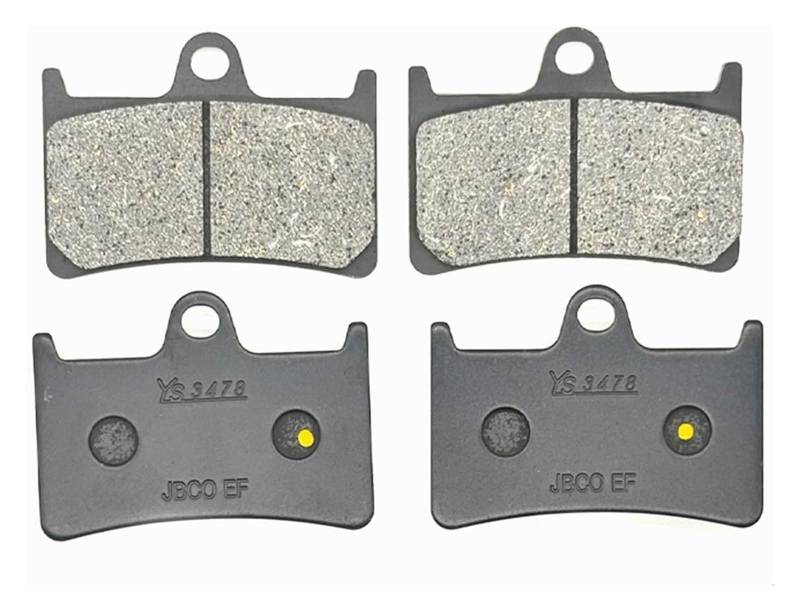 Motorradbremsbeläge Für Yam&aha XTZ1200 Super Tenere 2012-2017 XTZ12 Super Tenere ES 2018-2023 XTZ 1200 12 Motorrad Vorne Hinten Bremsbeläge(2 X Front Brake Pads) von ATACDVDYEU