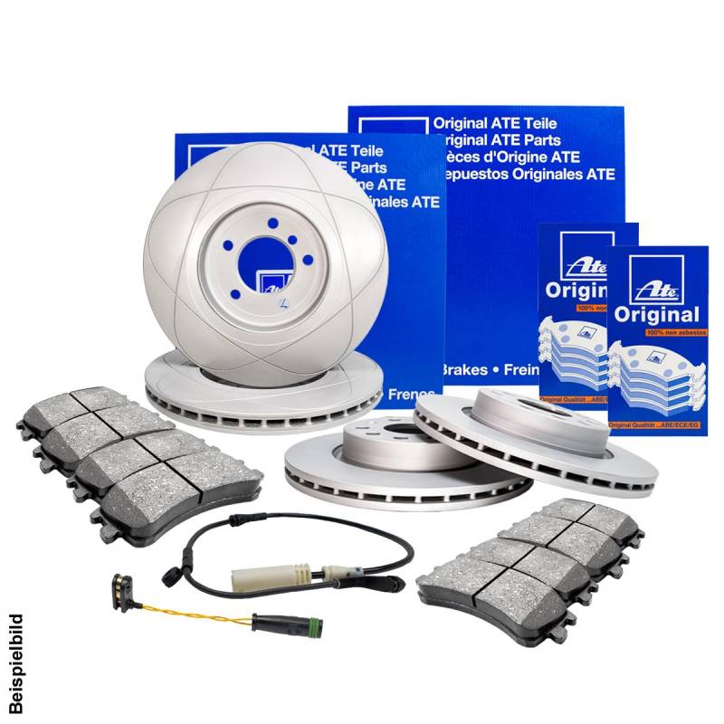 ATE POWER DISC BREMSENSET KOMPLETT VORNE + HINTEN von ATE_bundle