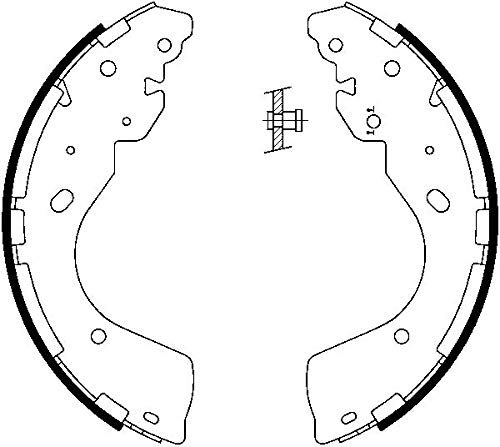 ATE 03.0137-0519.2 Bremsbacken und Zubehör von ATE