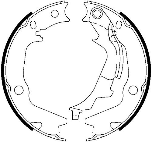 ATE 03.0137-3024.2 Bremsbackensatz, Feststellbremse - (1 Stück) von ATE