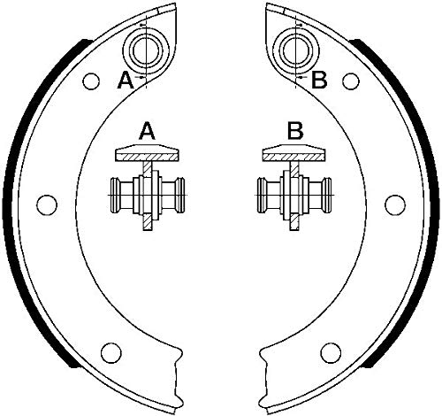 ATE 03.0137-3053.2 Bremsbacken und Zubehör von ATE